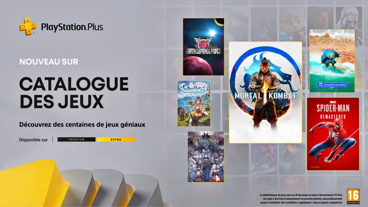 Jeux gratuits aout playstation Plus