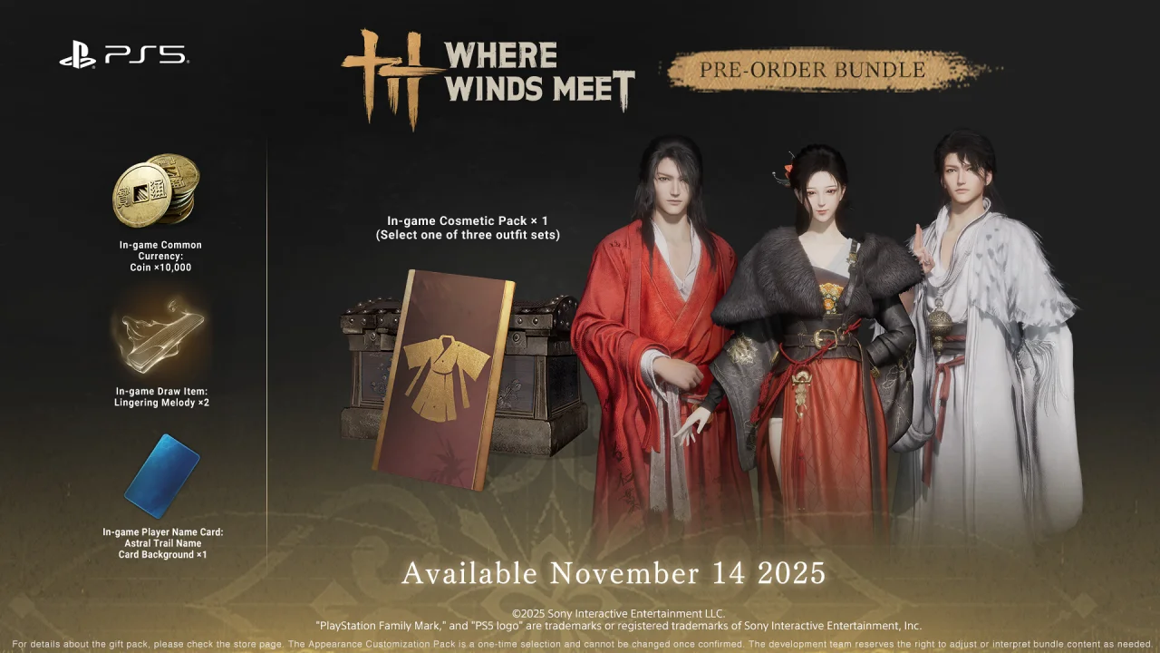 Where Winds Meet precommande