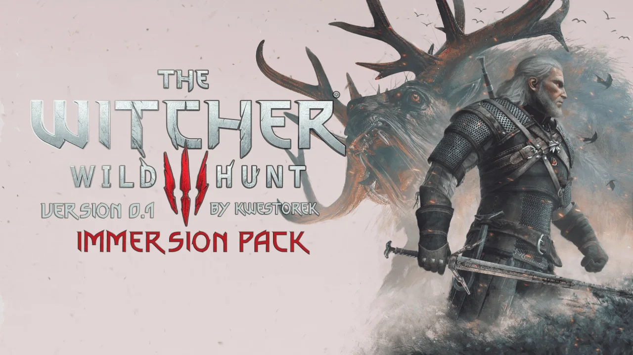 The Witcher 3 WIldhunt Immersion Patch
