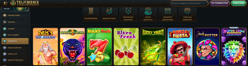 Jeux de casino