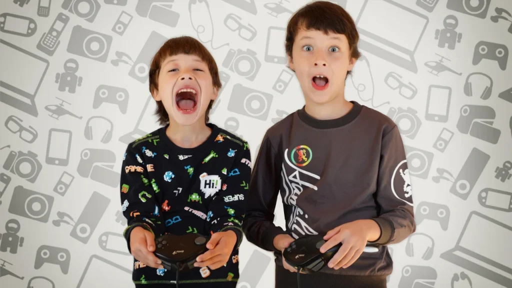 Plaisir jeux video en mode facile