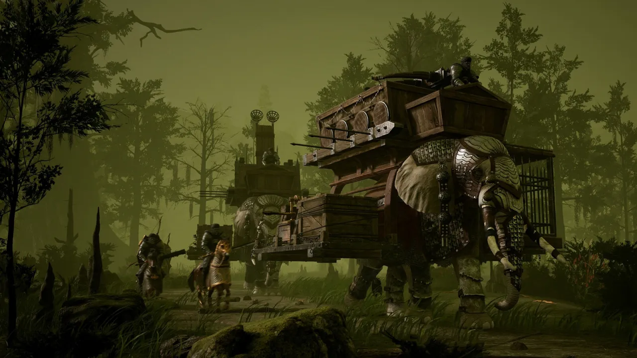 Myth of Empires Throne gameplay