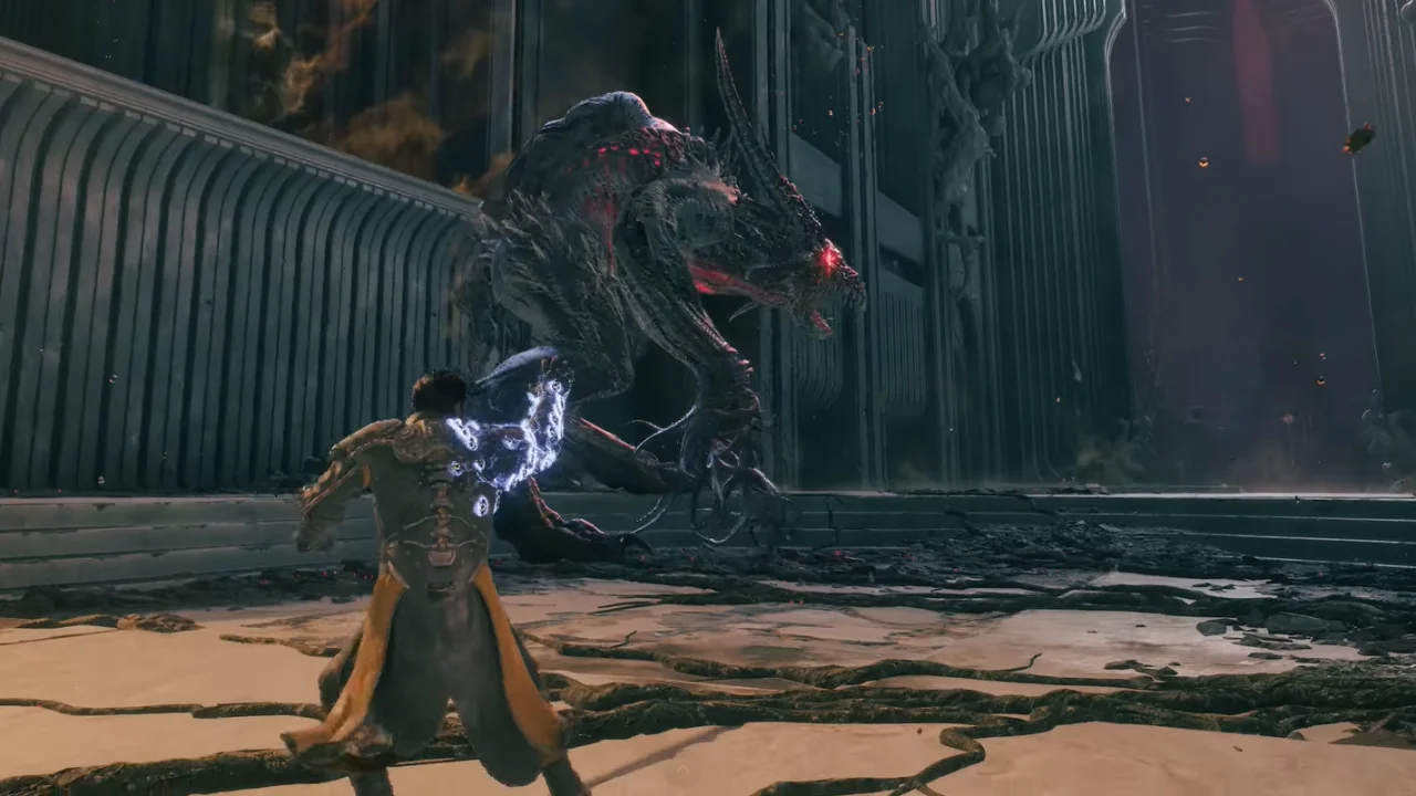 Gameplay de Saros sur PS5